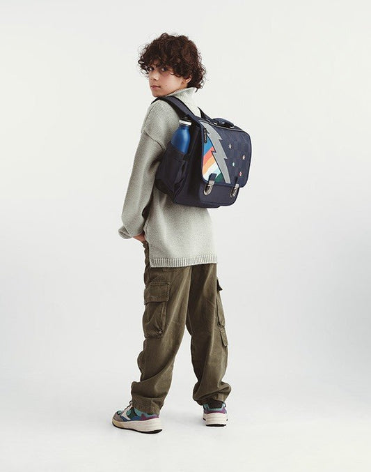 Medium schoolbag Chromatic Lightning