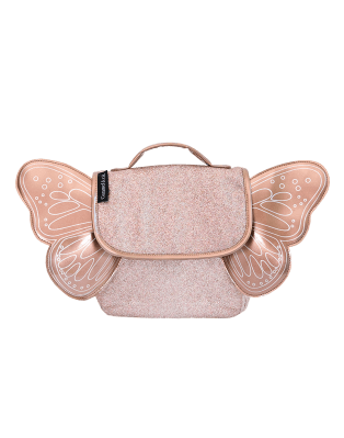 Butterfly bag copper glitter