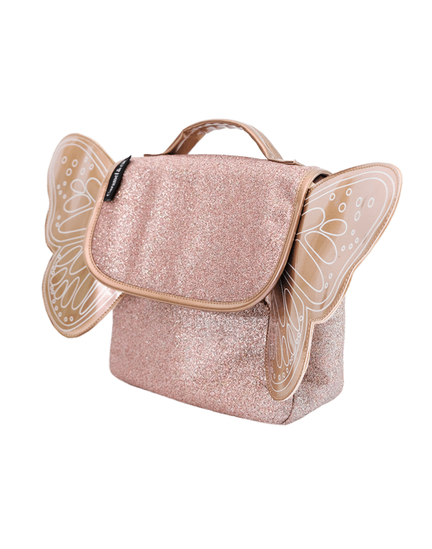 Butterfly bag Copper glitter