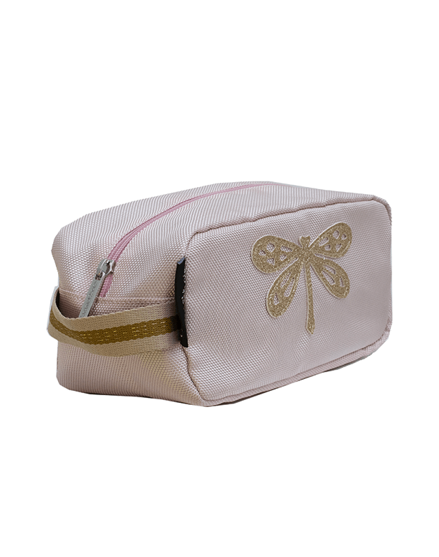 Toiletry bag pink Dragonfly