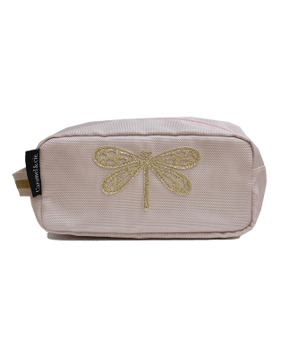 Toiletry bag pink Dragonfly