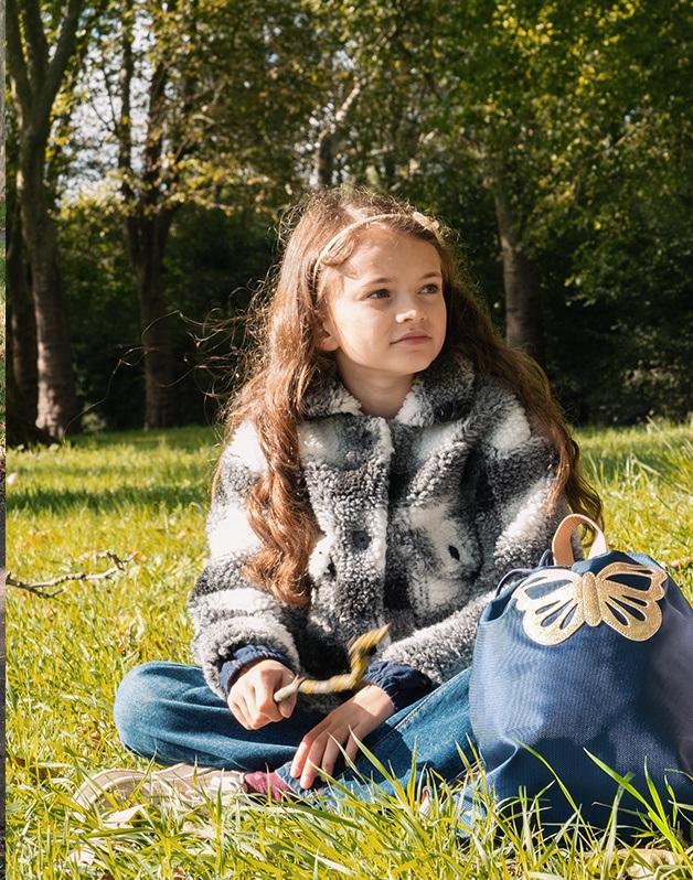 Sac de gymnastique Papillon bleu