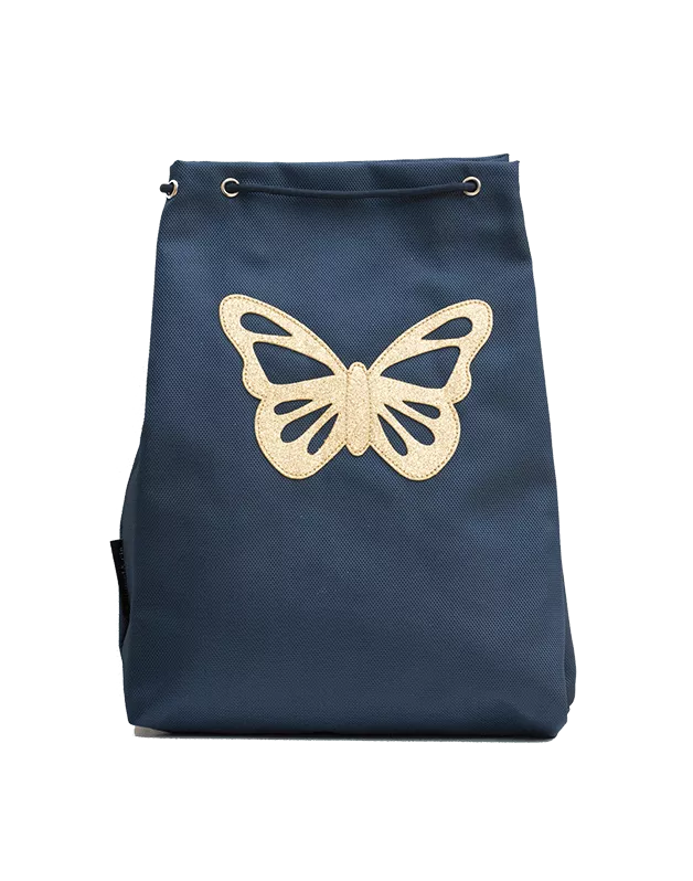 Gym bag navy Butterfly