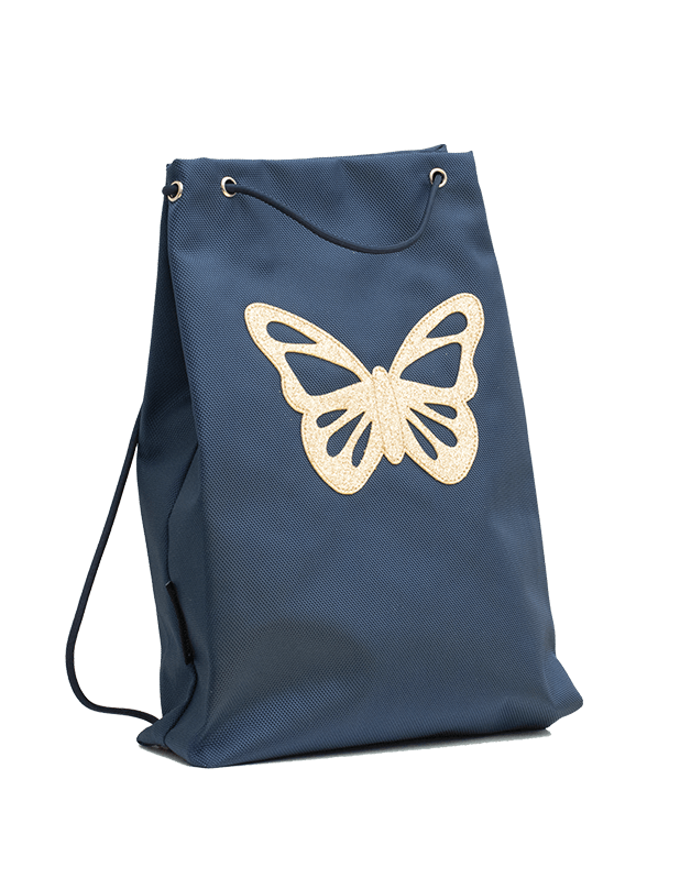 Sac de gymnastique Papillon bleu