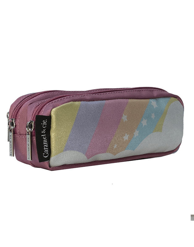Double pencil case Starry Rainbow