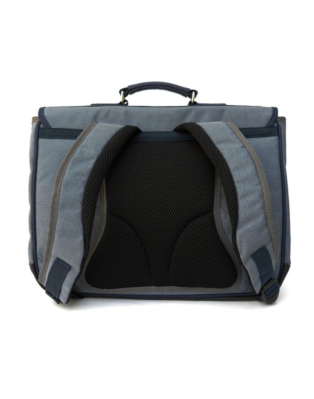 Large Satchel Blue Wolf