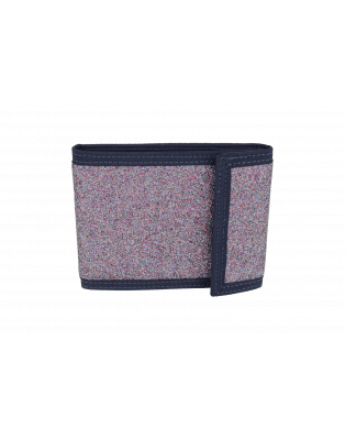Portefeuille Paillettes Violet
