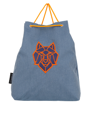 Sac de gymnastique Loup bleu