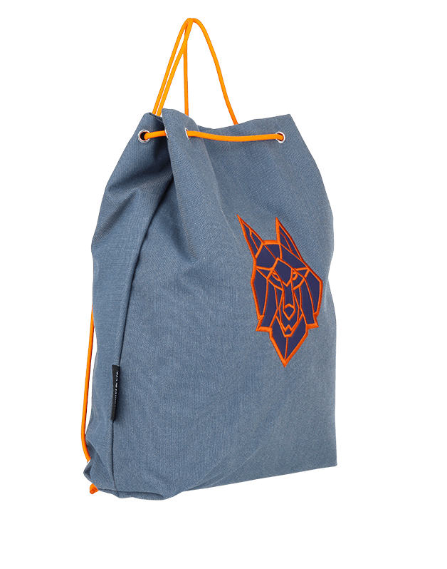 Sac de gymnastique Loup bleu