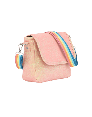 Glitter Coral Shoulder bag