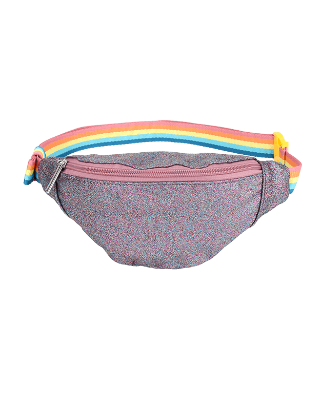 Sac Banane paillettes violet