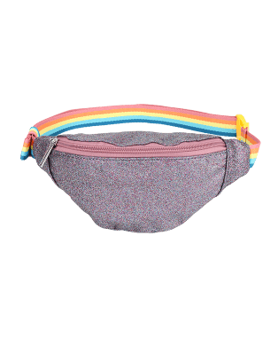 Sac Banane paillettes violet