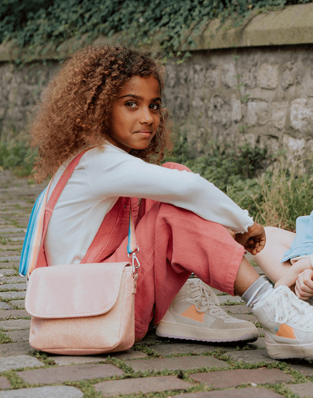 Glitter Coral Shoulder bag