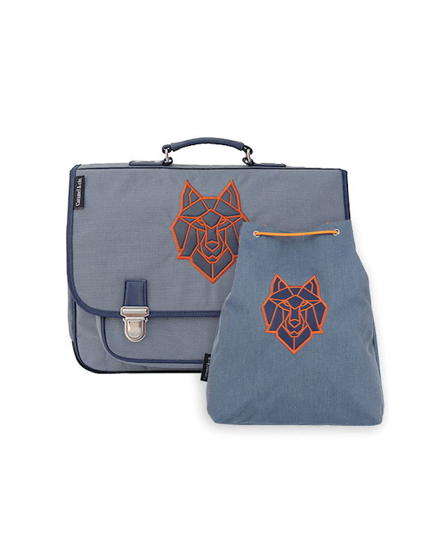Kit Satchel + Gymbag Blue Wolf