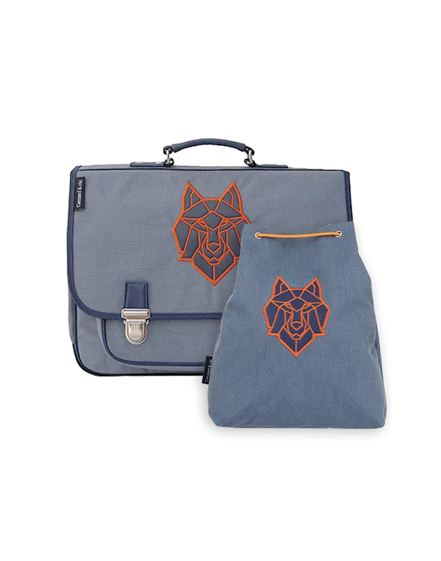 Kit Satchel + Gymbag Blue Wolf