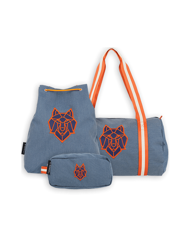 Pack Loup bleu En Vadrouille