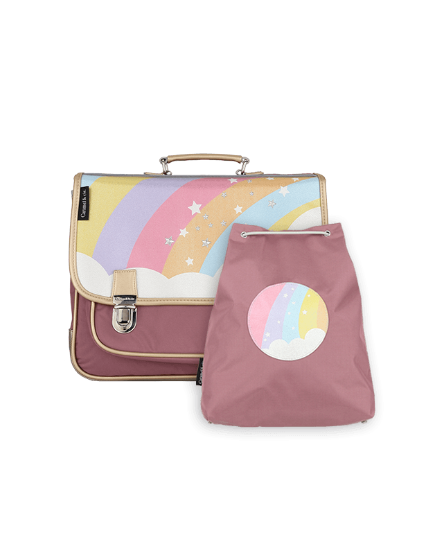 Trousse double Arc en-Ciel étoile pour fille