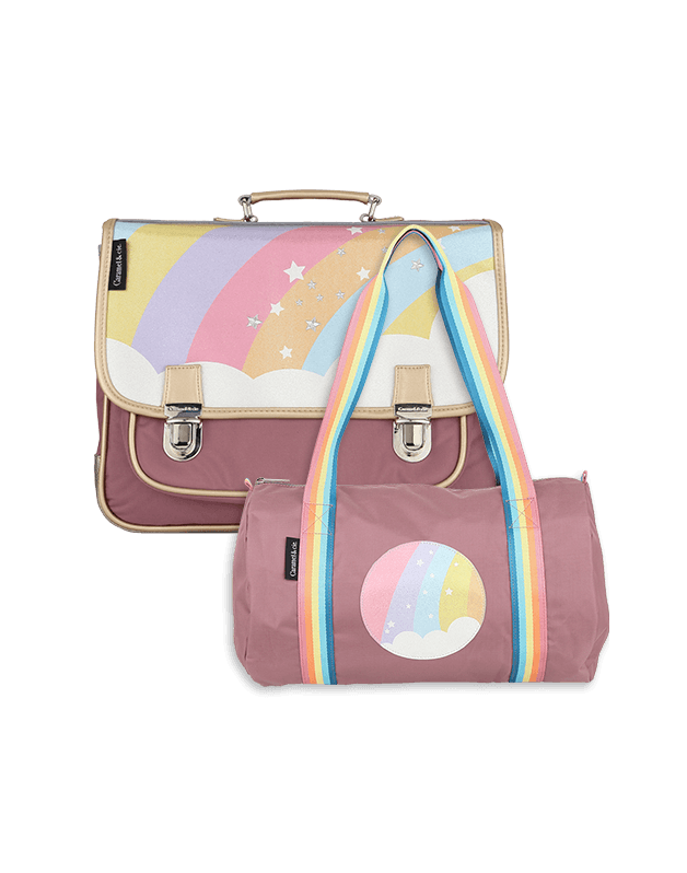 Kit Satchel + Duffel bag Starry Rainbow