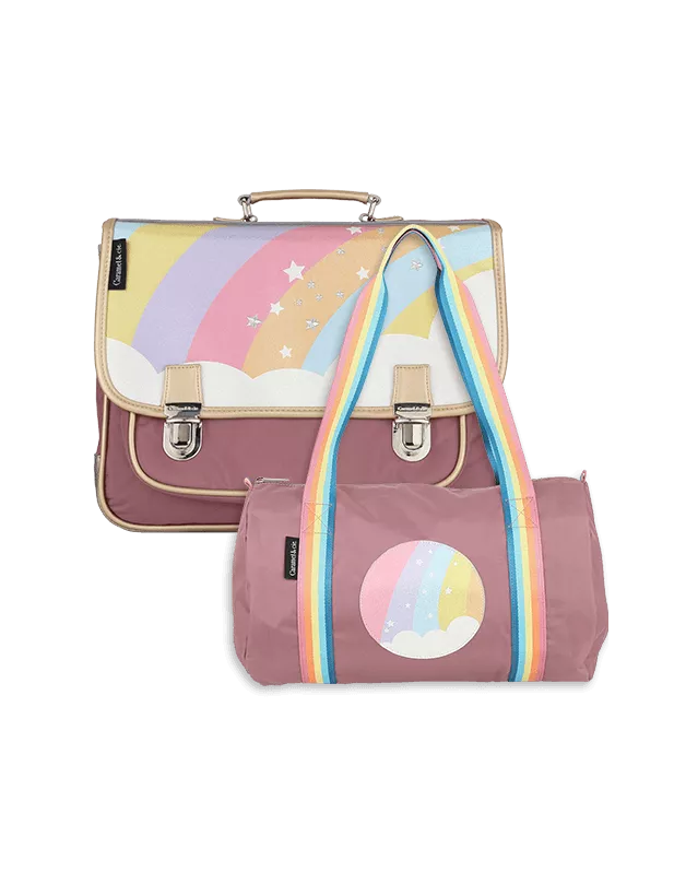 Kit Satchel + Duffel bag Starry Rainbow