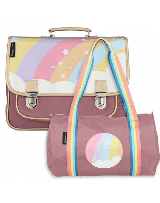 Sac polochon Arc-en-ciel étoilé fille