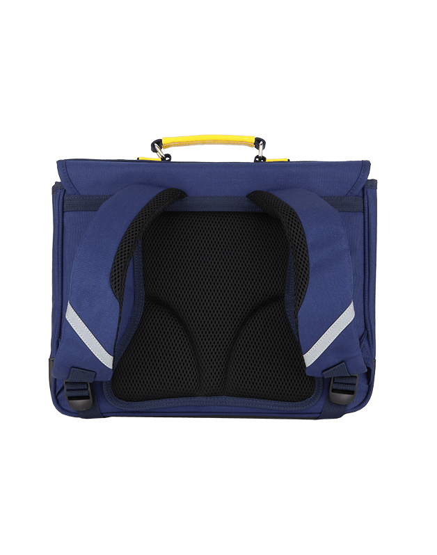 Cartable Moyen Eclair marine