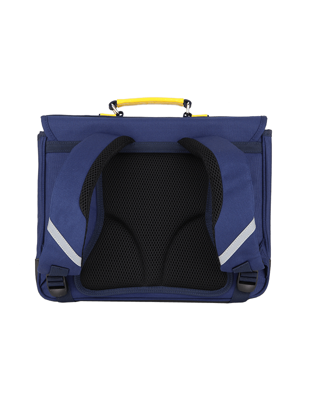 Medium schoolbag Blue Lightning