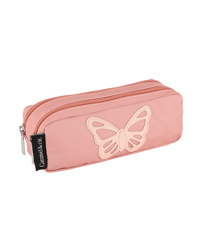 Double Pencil Case Butterfly blossom