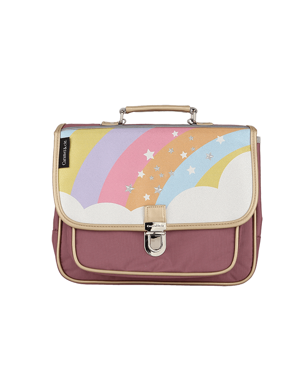 Petit Cartable Arc-en-Ciel étoilé