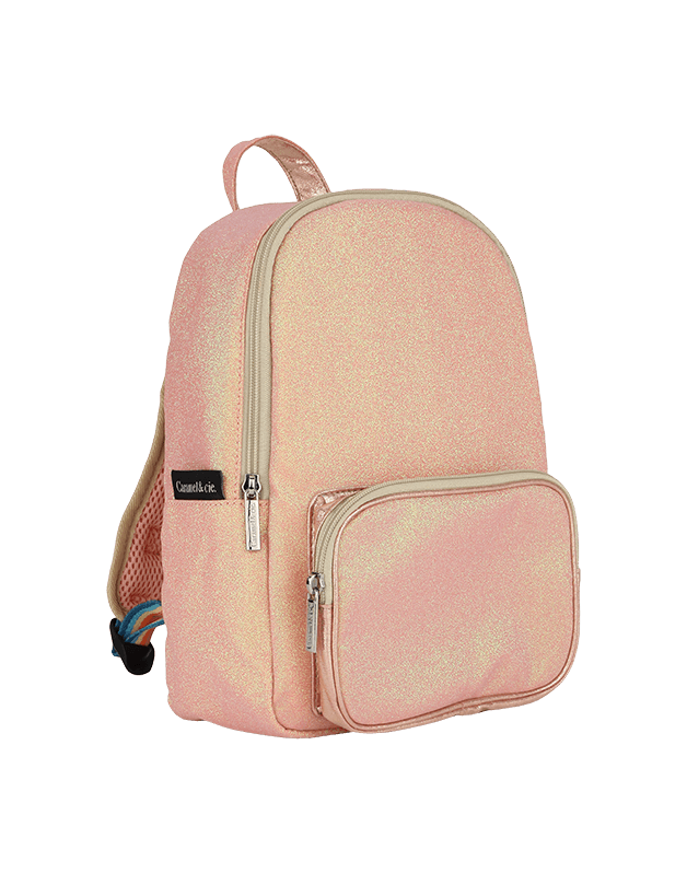 Small Glitter Coral backpack