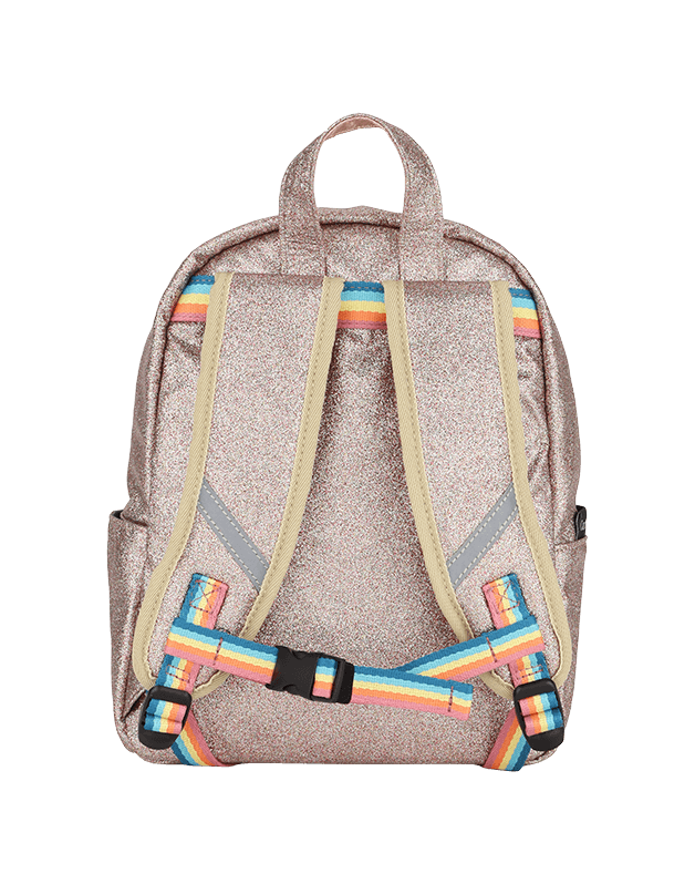 Small Copper Glitter backpack