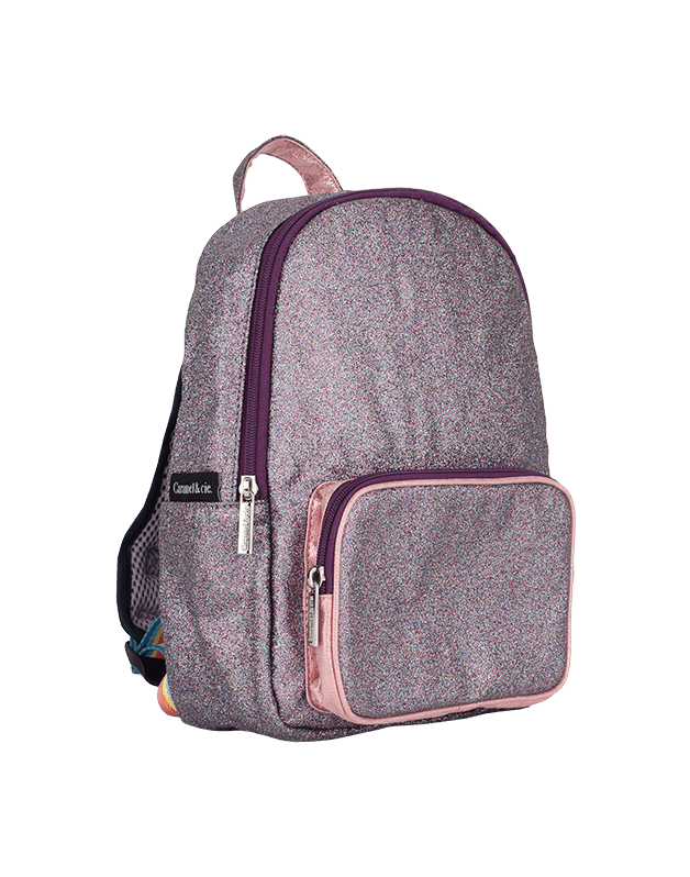 Small Glitter Purple backpack