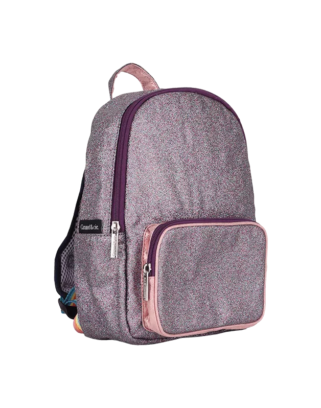 Small Glitter Purple backpack