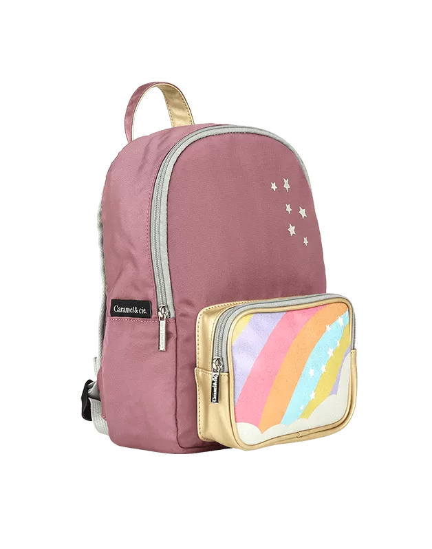 Small Starry Rainbow Backpack