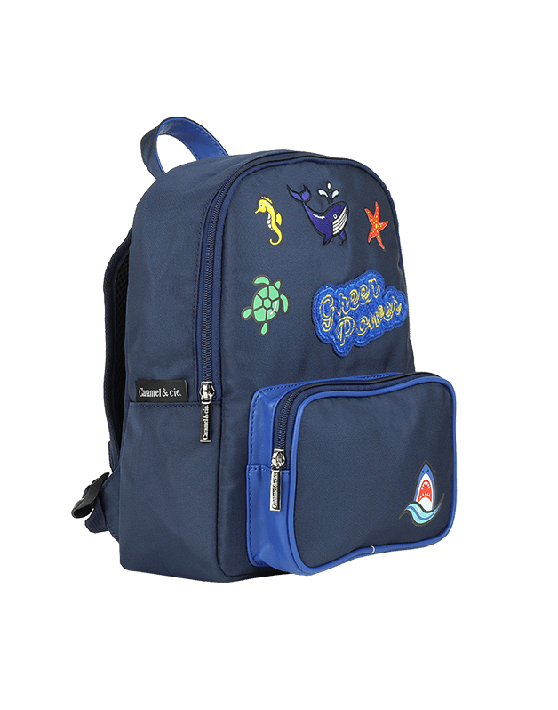 Small Green Power Ocean backpack