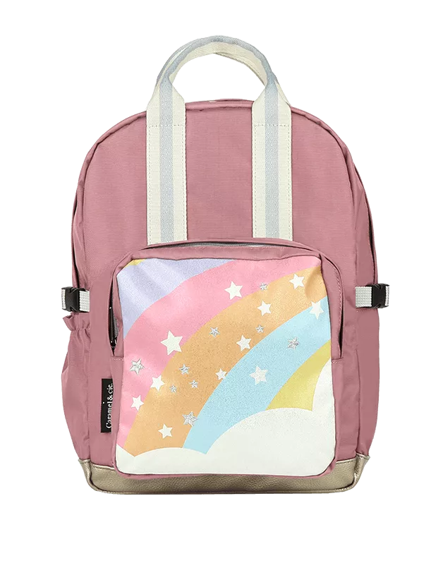Medium Starry Rainbow Backpack