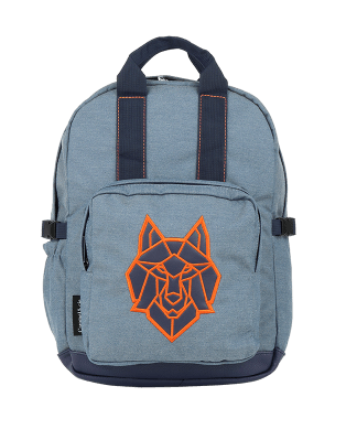 Medium Blue Wolf Backpack