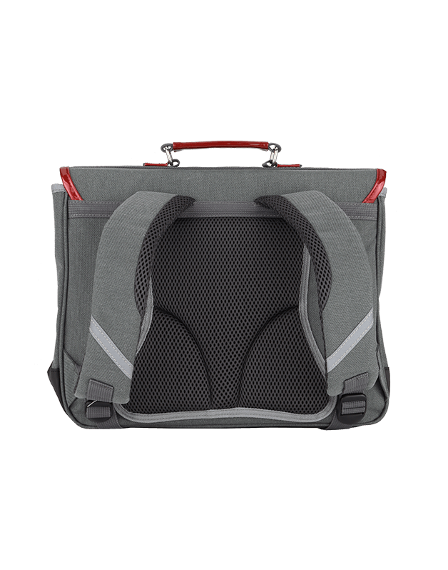 Grand Cartable Eclair gris