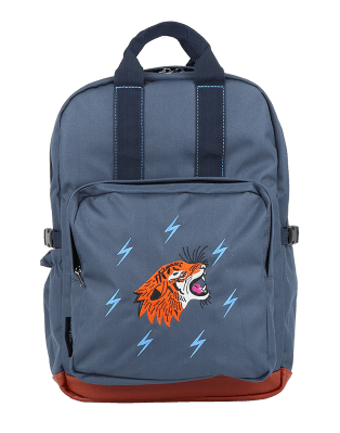 Large Blue Grrr Backpack