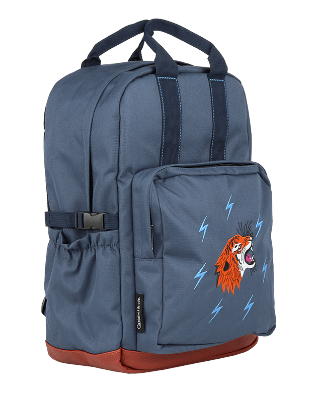 Large Blue Grrr Backpack