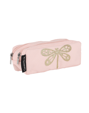 Double pencil case Dragonfly