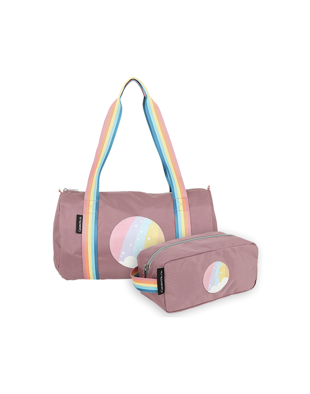Pack Duffel Bag + Toiletry case Starry Rainbow