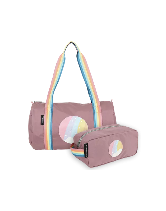 Pack Duffel Bag + Toiletry case Starry Rainbow