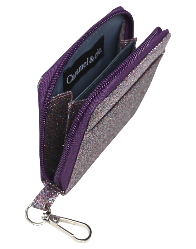 Purse Purple Glitter