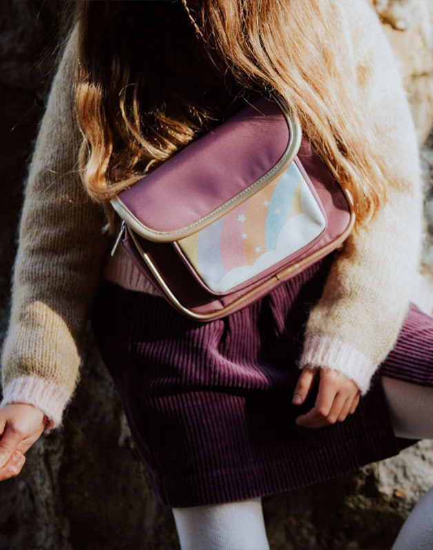 Crossbody Starry Rainbow Banana