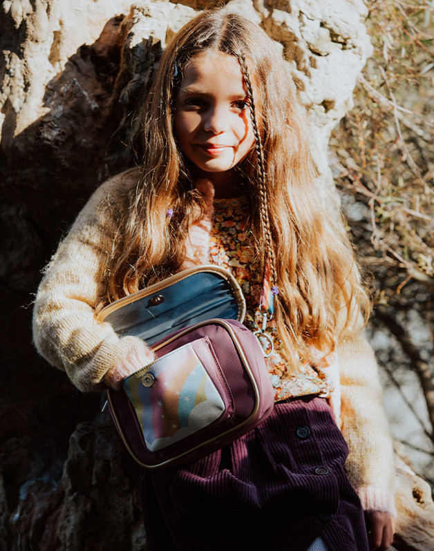 Crossbody Starry Rainbow Banana