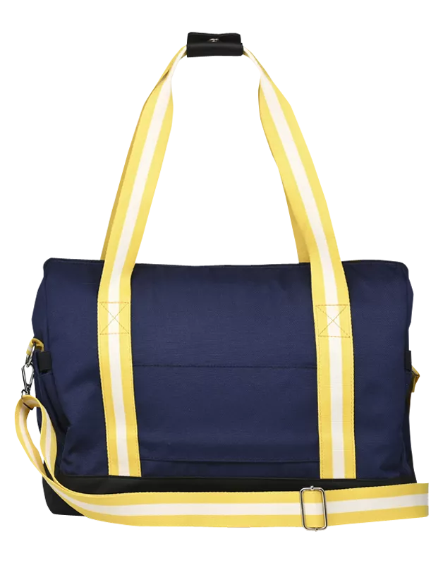 Navy Lightning travel bag