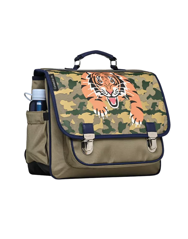 Medium The Tiger King schoolbag