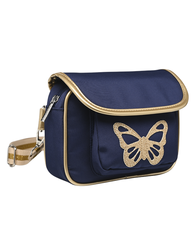 Hipbag Navy Blutterfly