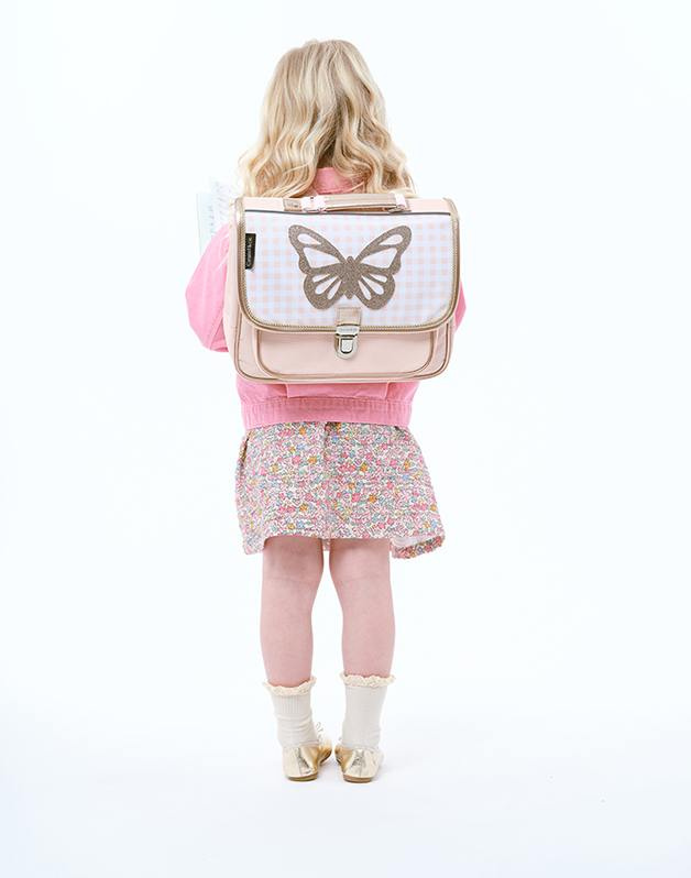 Small Vichy Butterfly Schoolbag