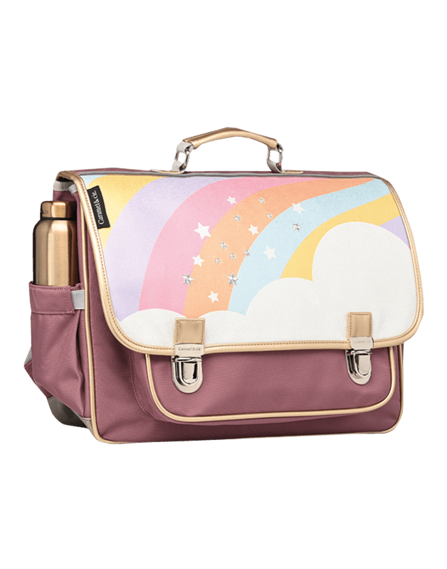 Large Starry Rainbow Schoolbag